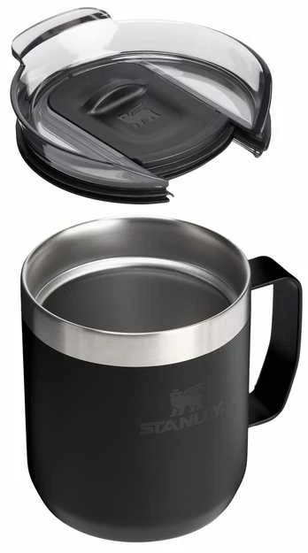 Stanley „Everyday Camp“ termo puodelis, 350 ml, juodas 2.0