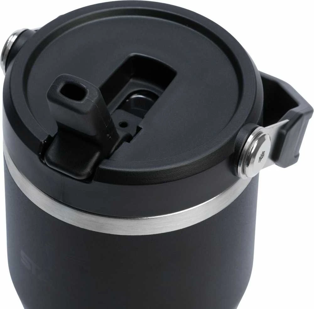 Stanley Iceflow Flip Straw Juodas 2.0 puodelis, 0.59 l