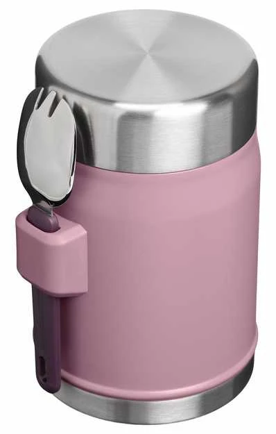Termosinis maisto indelis su sporku Stanley Classic Legendary Violetinė Smoke, 0,4 l
