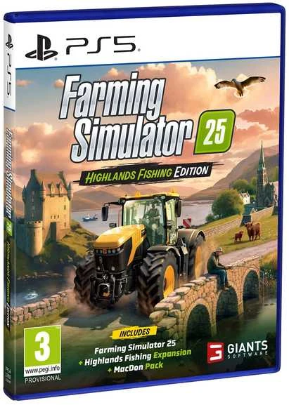 „Giants Software Farming Simulator 25: Highlands Fishing Edition“ PS5