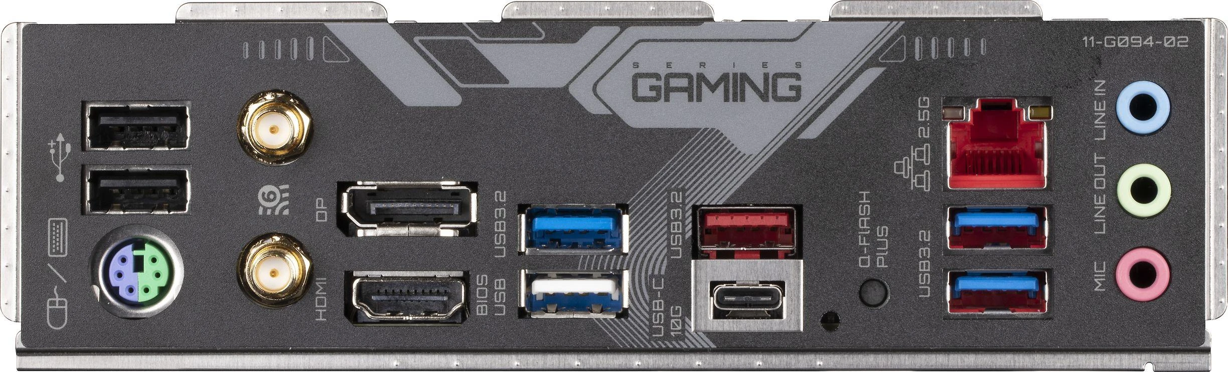 Pagrindinė plokštė GIGABYTE B650 GAMING X AX AM5 4xDDR5 4xSATA 3xM.2 1xHDMI 1xDP