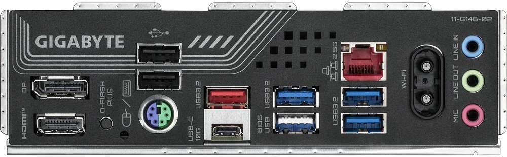 Pagrindinė plokštė Gigabyte B850 GAMING X WIFI6E | Procesorių šeima AMD | Procesoriaus lizdas AM5 | DDR5 | Palaikomos standžiojo disko sąsajos SATA, M.2 | SATA jungčių skaičius 4