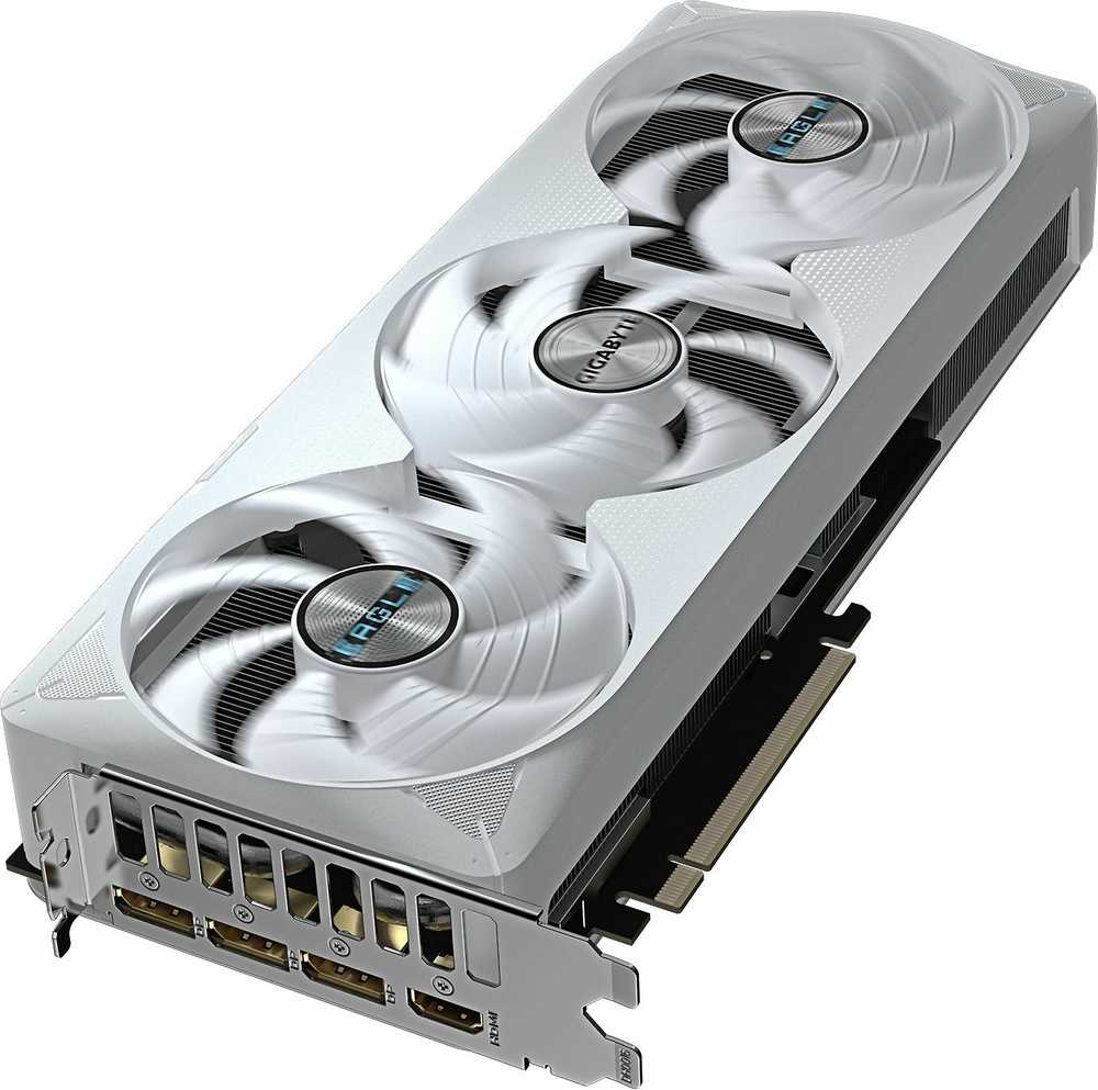 GIGABYTE GeForce RTX 5070 Ti EAGLE OC ICE SFF 16G Vaizdo plokštė - 16GB GDDR7, 256bit, PCI-E 5.0, 2542 MHz Core Clock, 3 x DP 2.1a, 1 x HDMI 2.1b, NVIDIA DLSS 4, GV-N507TEAGLEOC ICE-16GD