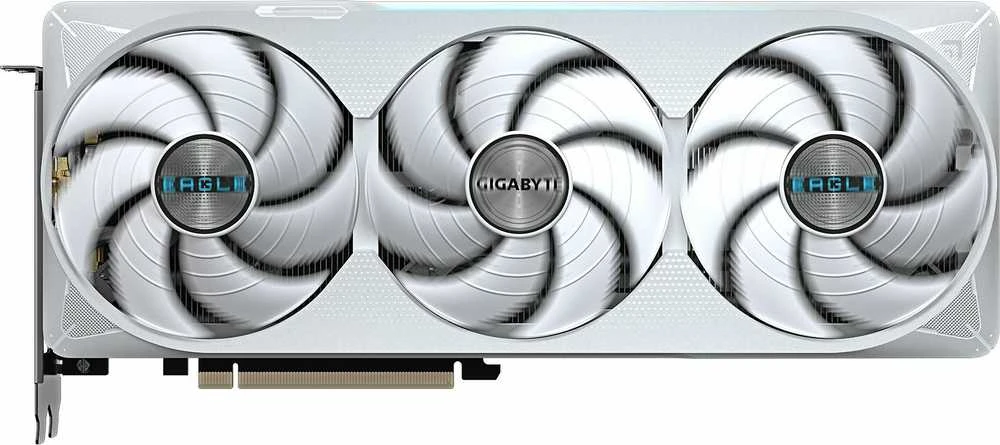 GIGABYTE GeForce RTX 5070 Ti EAGLE OC ICE SFF 16G Vaizdo plokštė - 16GB GDDR7, 256bit, PCI-E 5.0, 2542 MHz Core Clock, 3 x DP 2.1a, 1 x HDMI 2.1b, NVIDIA DLSS 4, GV-N507TEAGLEOC ICE-16GD