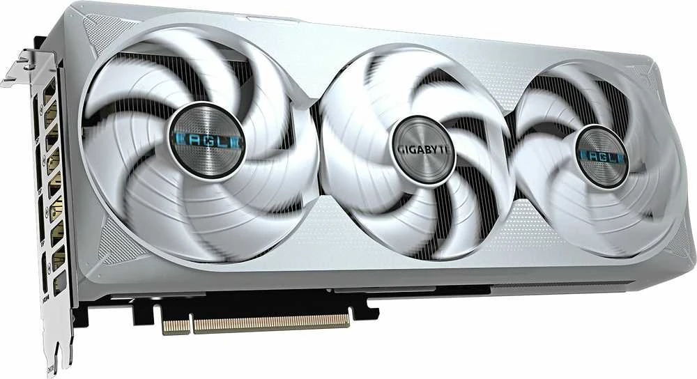 GIGABYTE GeForce RTX 5070 Ti EAGLE OC ICE SFF 16G Vaizdo plokštė - 16GB GDDR7, 256bit, PCI-E 5.0, 2542 MHz Core Clock, 3 x DP 2.1a, 1 x HDMI 2.1b, NVIDIA DLSS 4, GV-N507TEAGLEOC ICE-16GD