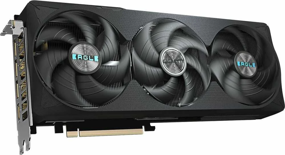 Vaizdo plokštė GIGABYTE GeForce RTX 5070 Ti EAGLE OC SFF 16G Grafikos plokštė - 16GB GDDR7, 256bit, PCI-E 5.0, 2542 MHz Core Clock, 3 x DP 2.1a, 1 x HDMI 2.1b, NVIDIA DLSS 4, GV-N507TEAGLE OC-16GD