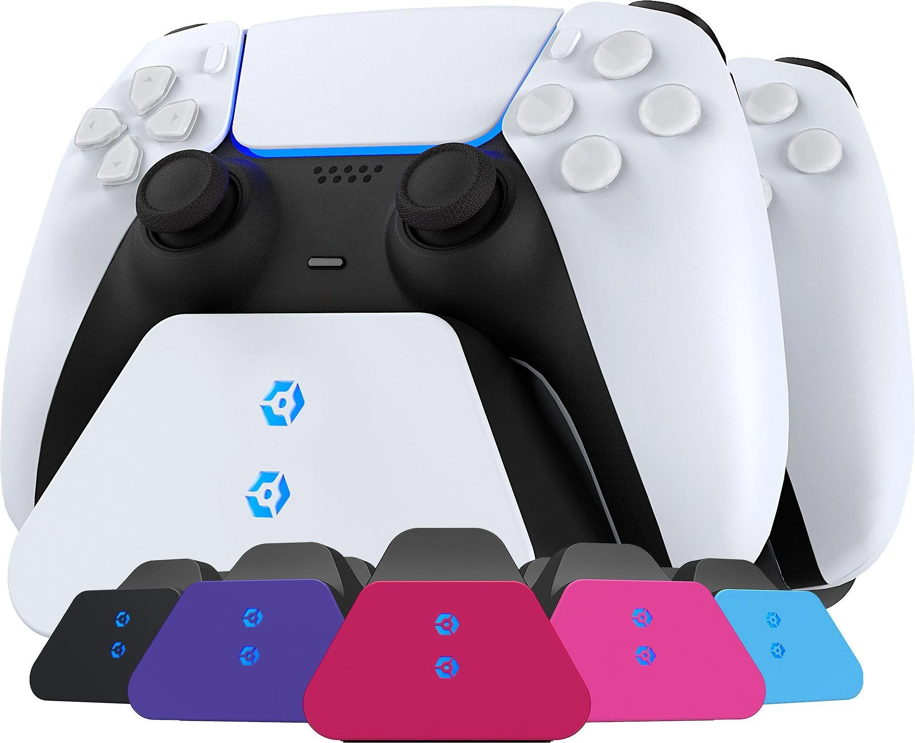 Gioteck Dviejų valdiklių įkrovimo stotelė, skirta PlayStation 5