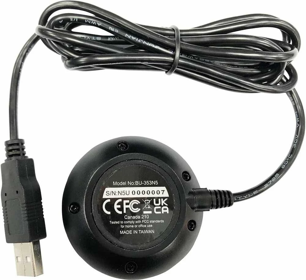 Dėklas Globalsat BU-353N5 USB -GPS-vastaanotin