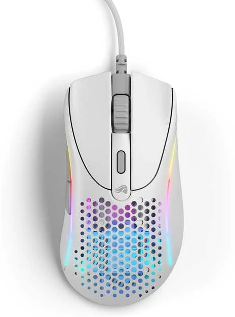 Glorious Model D 2 žaidimų pelė – baltos spalvos