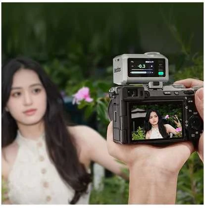 Kamera - Godox iT30Pro F TTL blykstė, 120g, didelio greičio sinchronizavimas, sidabrinė