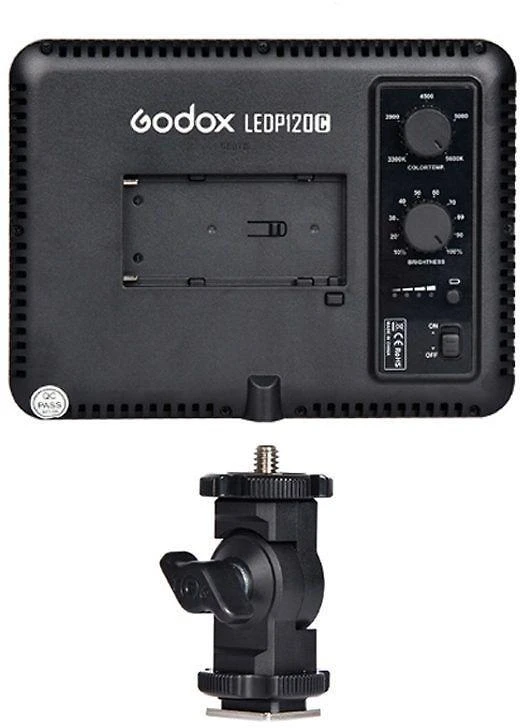 Apšvietimo įranga - Godox LEDP120C 680 Liumenų 3300K-5600K Vaizdo Lempa
