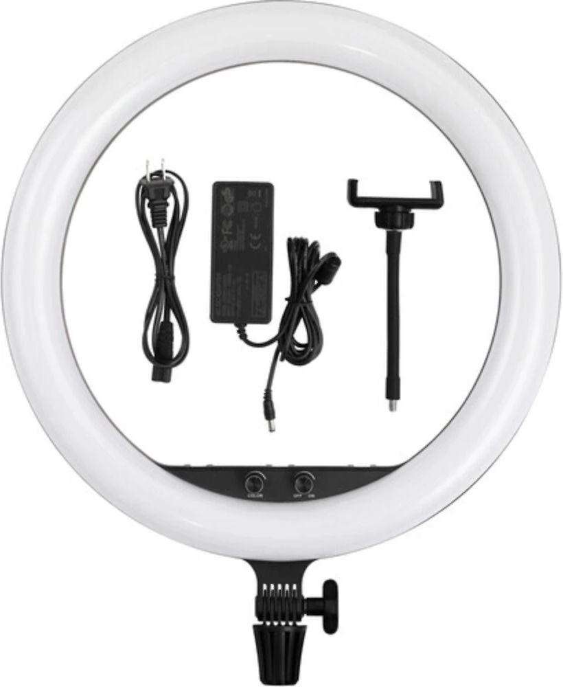 Žiedinis šviestuvas Godox LR-150B LED (Juodas)