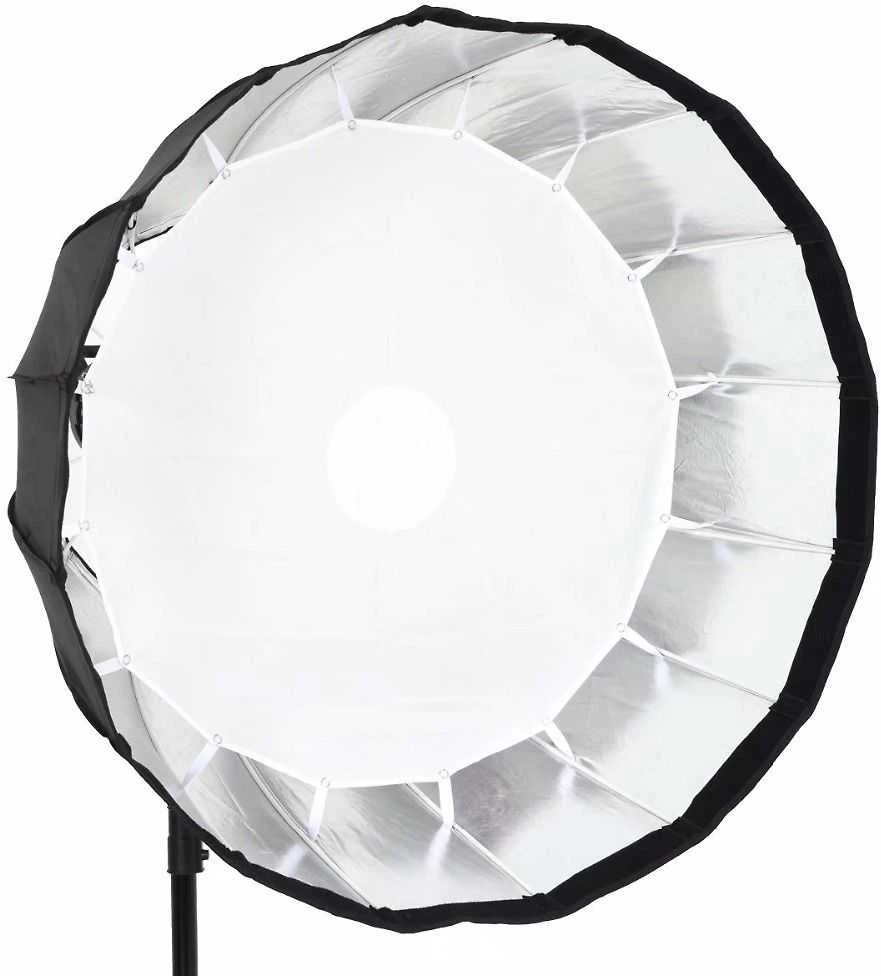 „Godox P120L“ parabolinė šviesdėžė su Bowenso laikikliu, 120 cm