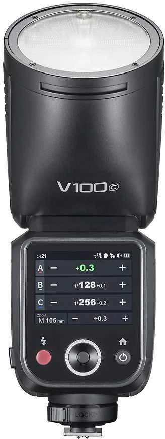Godox V100, skirtas „Canon“