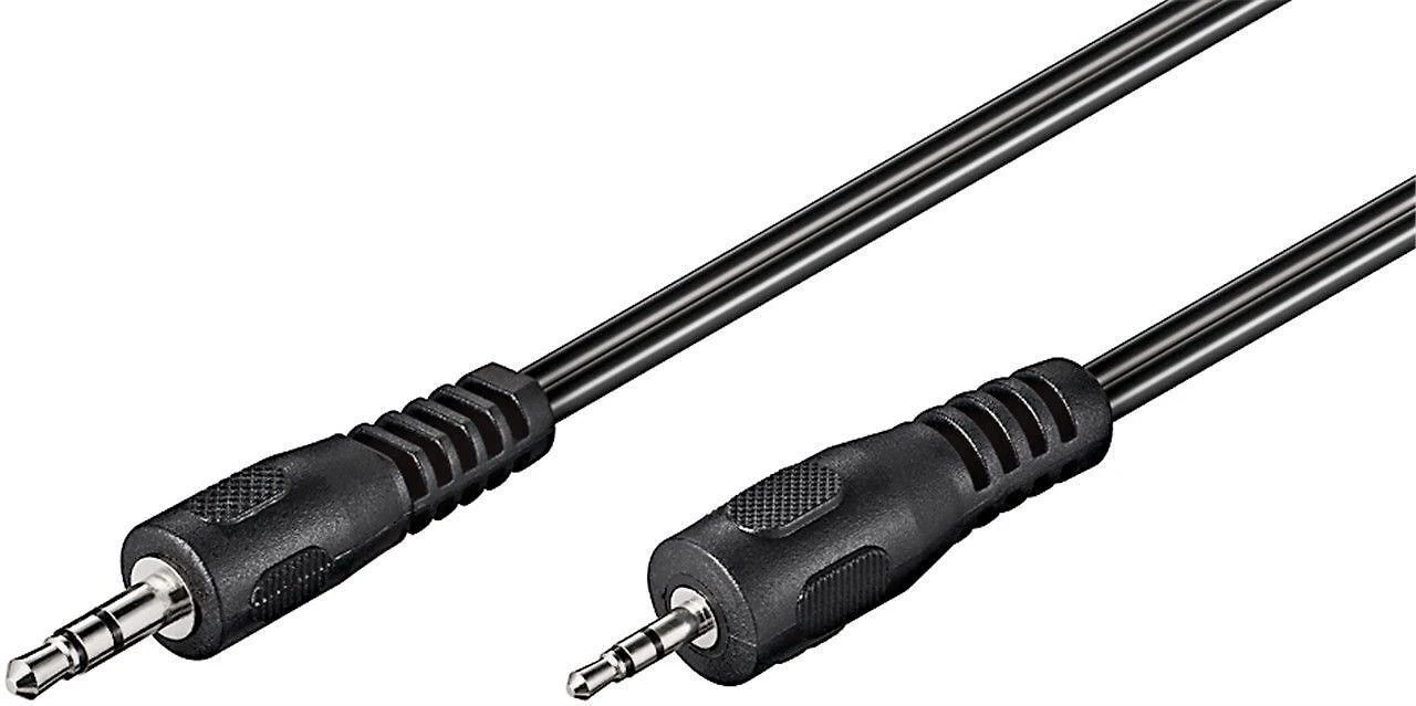 Goobay 2,5 mm - 3,5 mm audio kabelis, 2 m