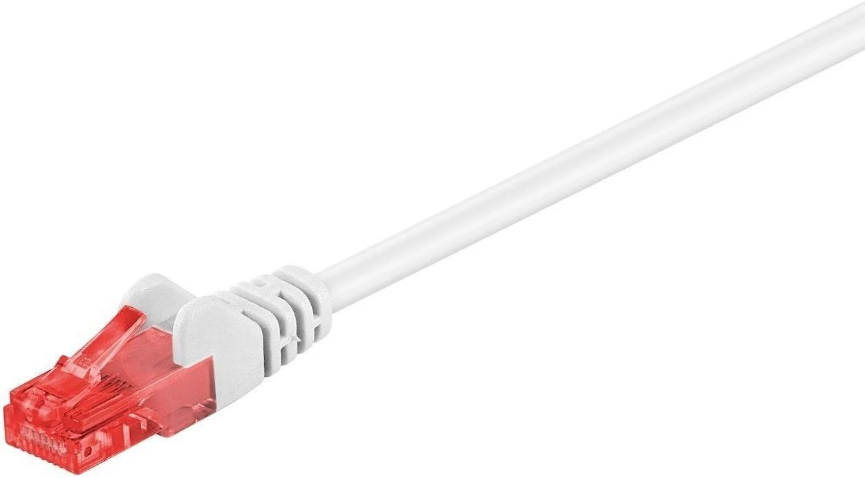 Goobay Kabelis LAN Patchcord CAT 6 U/UTP balta 20m