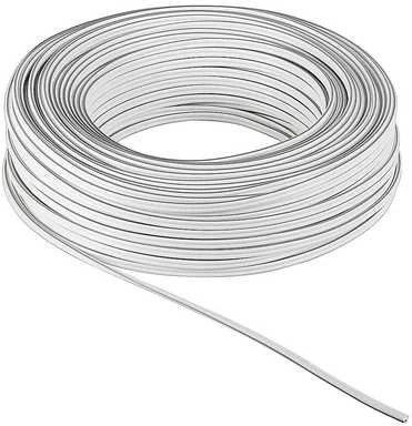 Goobay garsiakalbio laidas, 2 x 2,5 mm, 25 m, baltas, ant ritės