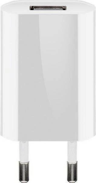Goobay Micro-USB 5 W pakrovėjas + laidas, 1 m, baltas