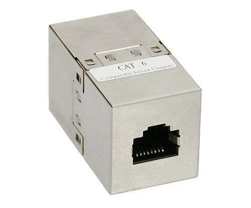 InLine Cat. 6 Patch kabelio jungtis 2x RJ45 lizdas ekranuotas