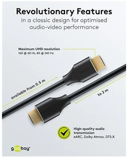 Goobay Ultra96 HDMI™-Kabelis (80092)