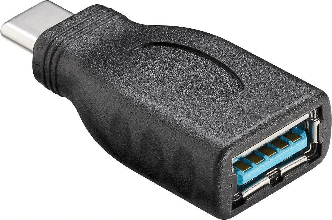 Goobay USB-A į USB-C 3.0 OTG adapteris, juodas