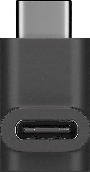 Goobay USB-C 90° kampo adapteris, juodas