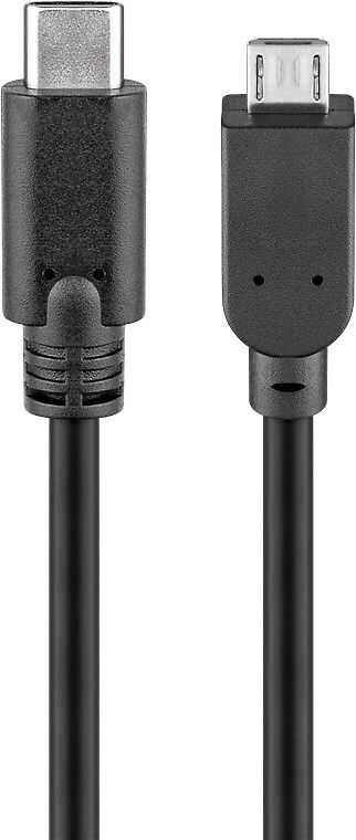 Goobay USB-C - micro-B laidas, 1 m