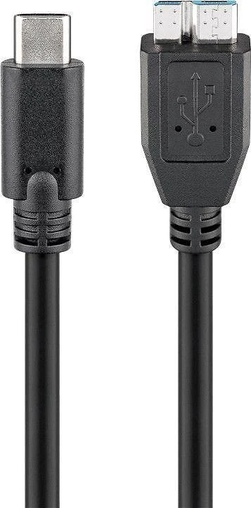 Goobay USB-C - micro-B laidas, 1 m