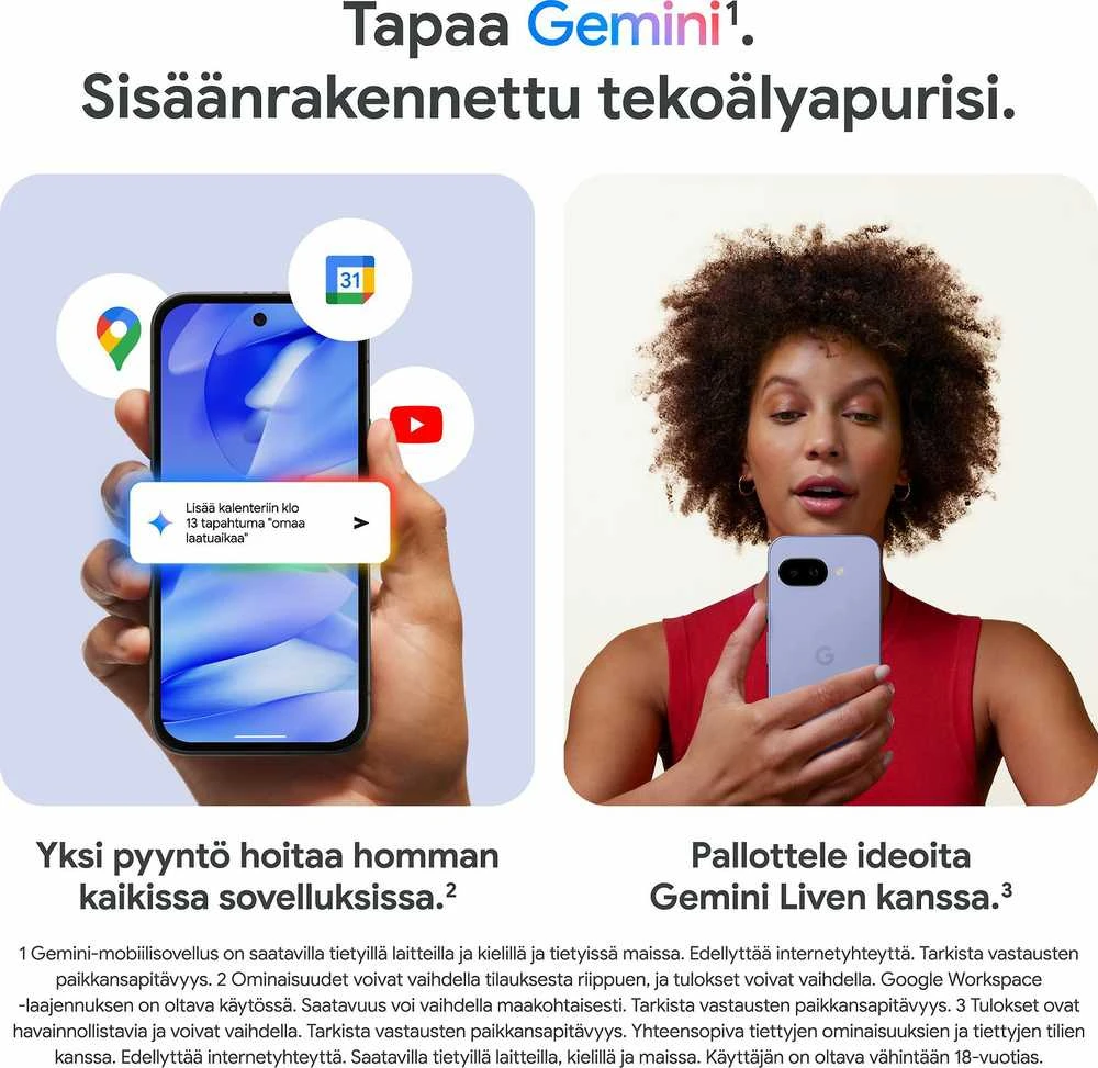 Išmanusis telefonas Google Pixel 9a 5G Dual Sim 8GB RAM 128GB - Poeny