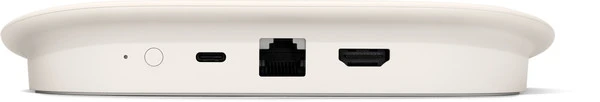 Google TV Streamer (4K) multimedijos grotuvas, porceliano spalvos