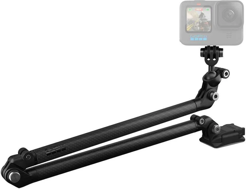 GOPRO BOOM + KLIPINIAI MONTAVIMAI