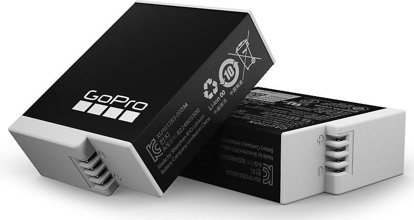 GOPRO ENDURO BATTERY 2-PACK (HERO12/HERO11/HERO10/HERO9 Juodas)