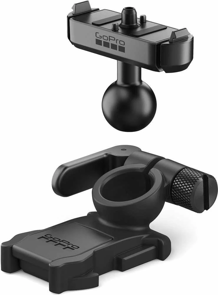 GOPRO MAGNETIC LATCH BALL JOINT MOUNT HERO13 Juodas