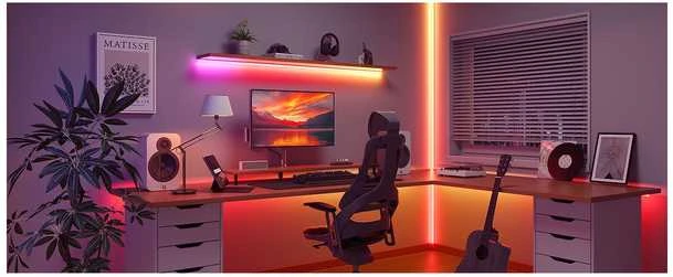 Govee H61E5 COB Strip Lights Pro 3m | Taśma LED | Wi-Fi, Bluetooth, RGBICW