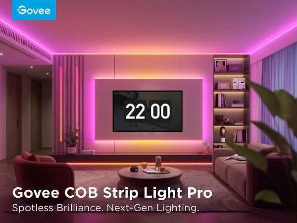 Govee H61E5 COB Strip Lights Pro 3m | Taśma LED | Wi-Fi, Bluetooth, RGBICW