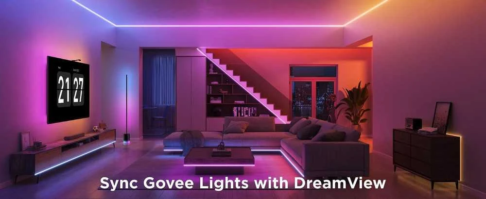 Govee H61E5 COB Strip Lights Pro 3m | Taśma LED | Wi-Fi, Bluetooth, RGBICW