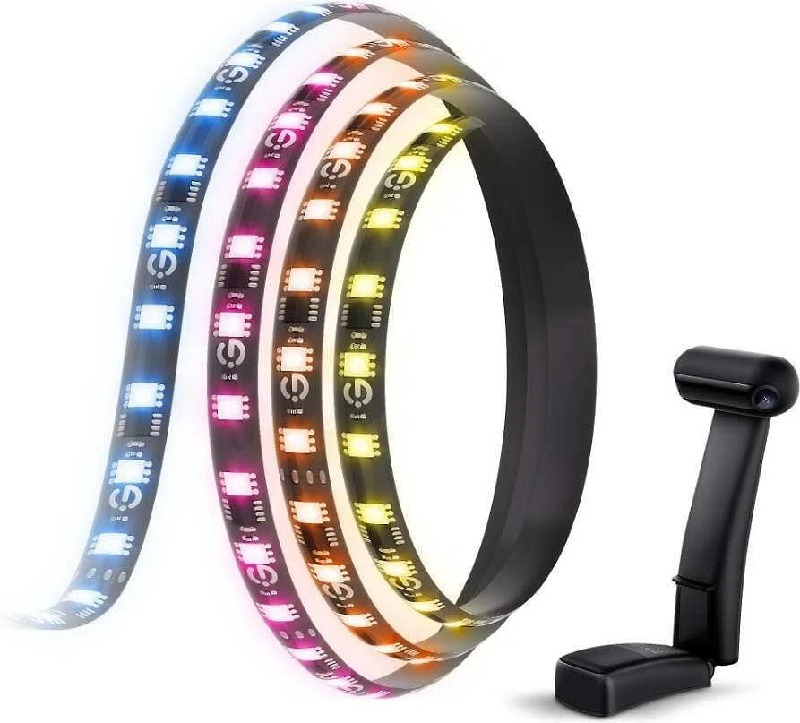 Govee H605C Envisual TV foninis apšvietimas T2 | LED juostelė | televizoriui 55-65 colių, RGBIC, Wi-Fi+Bluetooth