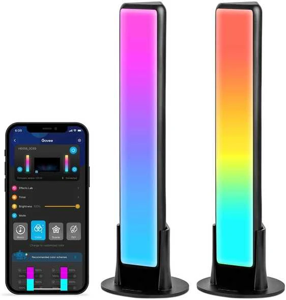 Govee H6056 Flow Plus | Lempa LED | RGBICWW, „Wi-Fi“, „Alexa“, „Google“.
