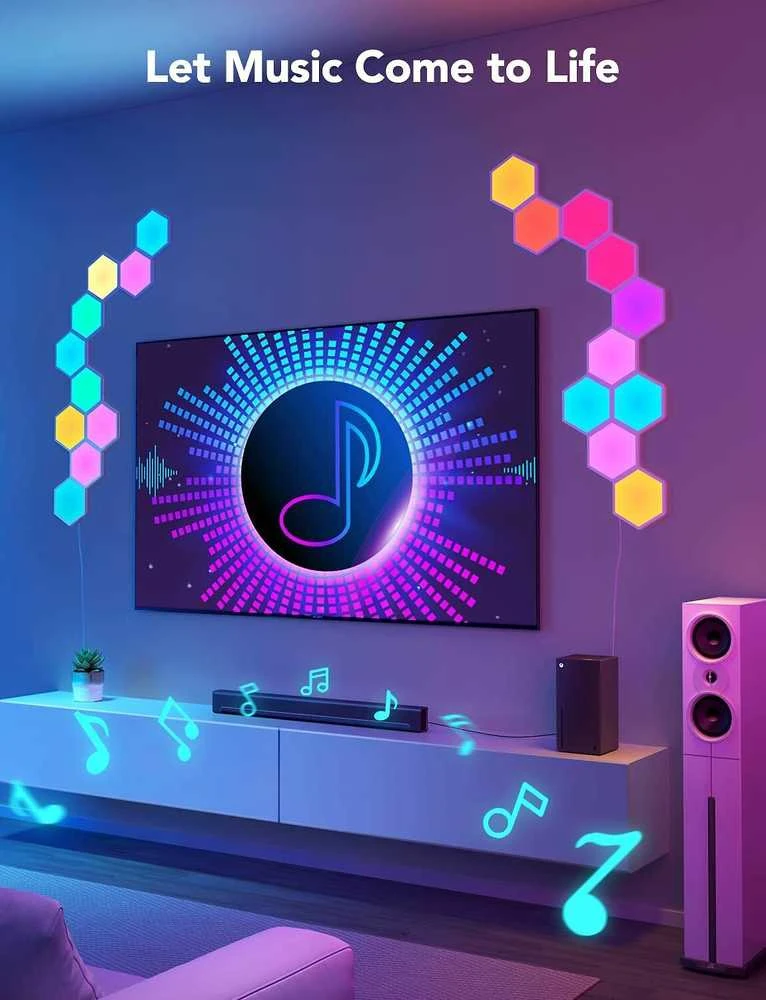 Govee Glide Hexa Light Panels 5 vnt