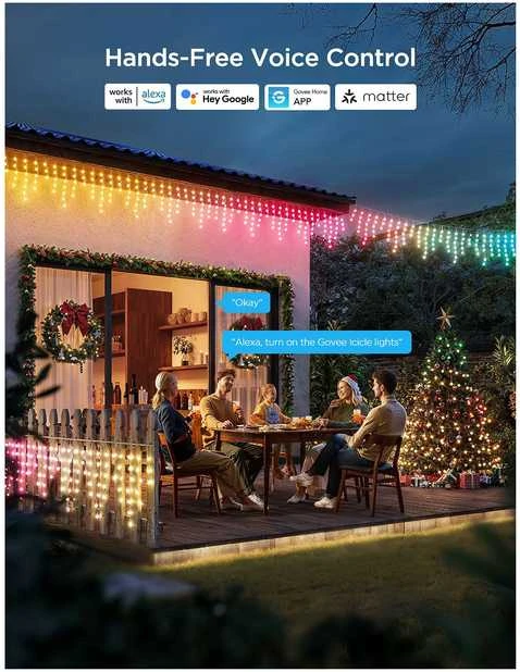 Govee H70D1 varveklių žibintai | LED apšvietimas |