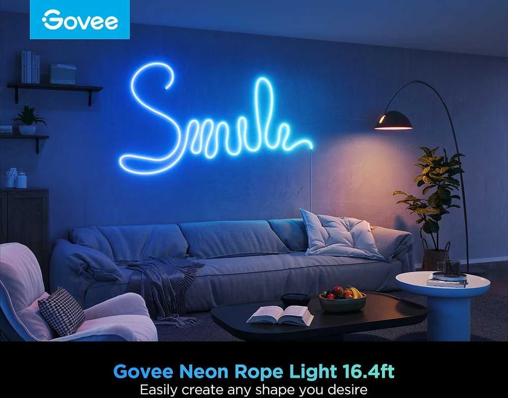 Govee H61D5 Neoniniai žibintai 2 5m | Oświetlenie LED | Matter, HomeKit, Google, Alexa, SmartThings