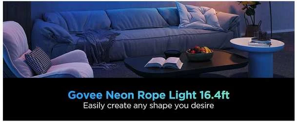 Govee H61D5 Neoniniai žibintai 2 5m | Oświetlenie LED | Matter, HomeKit, Google, Alexa, SmartThings