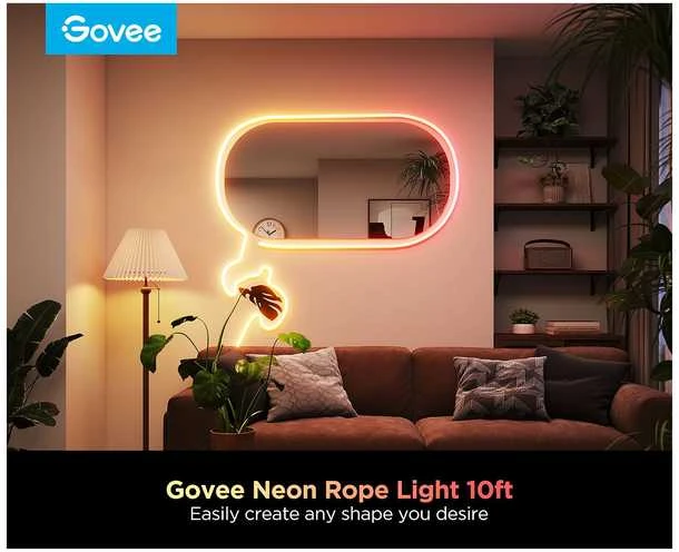 Govee LED juostelė 3m H61D3301 neoninė virvė 2