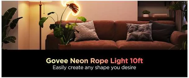 Govee LED juostelė 3m H61D3301 neoninė virvė 2