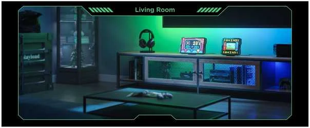 „Govee Pixel Light“ išmanioji stalinė lempa su „Wi-Fi“ / „Bluetooth“