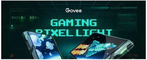 „Govee Pixel Light“ išmanioji stalinė lempa su „Wi-Fi“ / „Bluetooth“