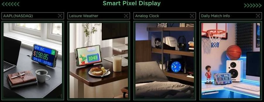 „Govee Pixel Light“ išmanioji stalinė lempa su „Wi-Fi“ / „Bluetooth“