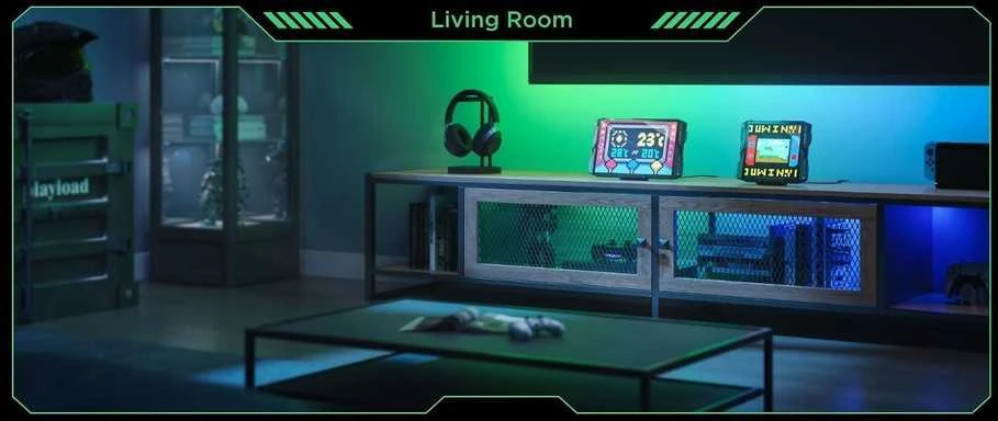 „Govee Pixel Light“ išmanioji stalinė lempa su „Wi-Fi“ / „Bluetooth“