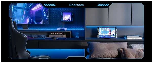 „Govee Pixel Light“ išmanioji stalinė lempa su „Wi-Fi“ / „Bluetooth“