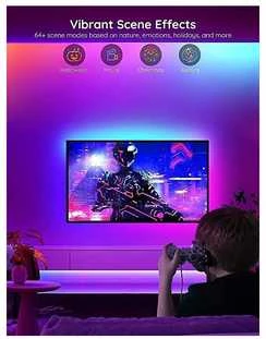 Govee H618A pagrindinis LED juostinis šviestuvas 5m | Taśma LED | Wi-Fi, Bluetooth, RGBIC